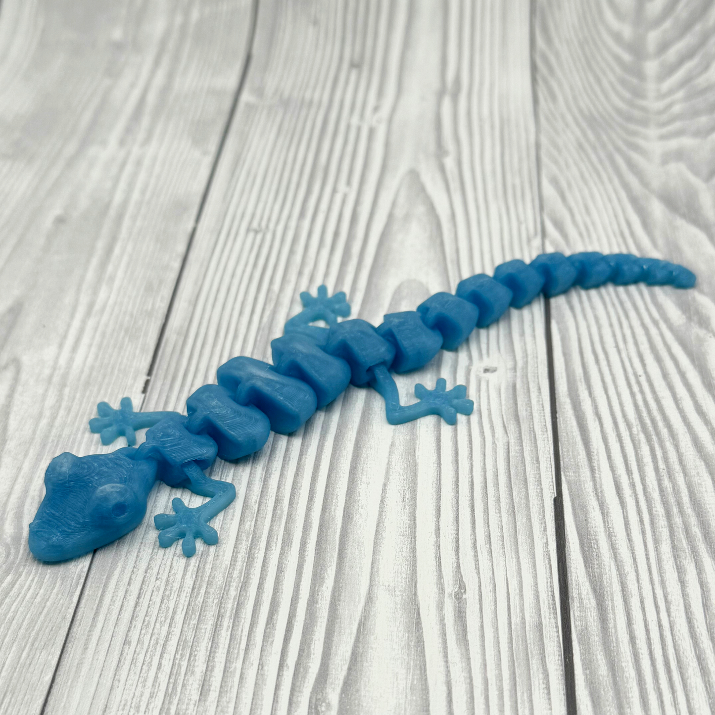 Flexi Gecko Glow in the Dark Regenbogen