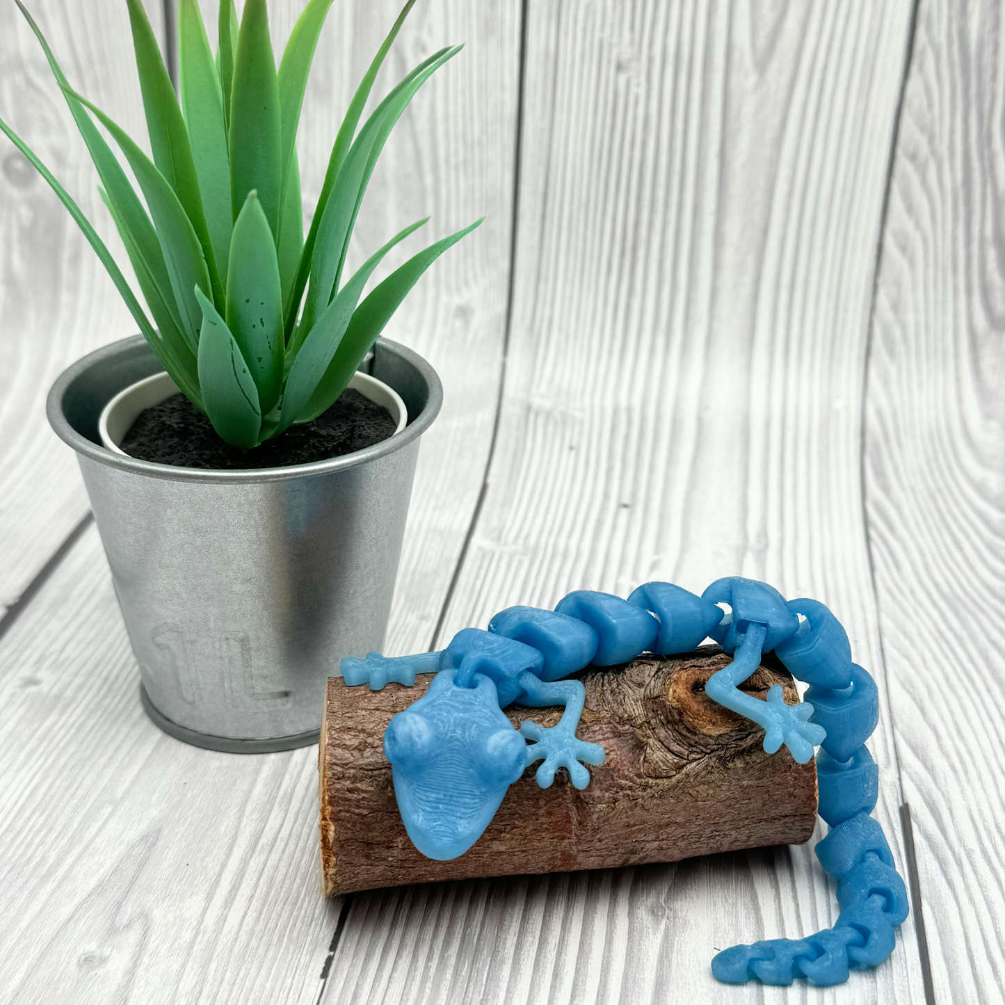 Flexi Gecko Glow in the Dark Regenbogen