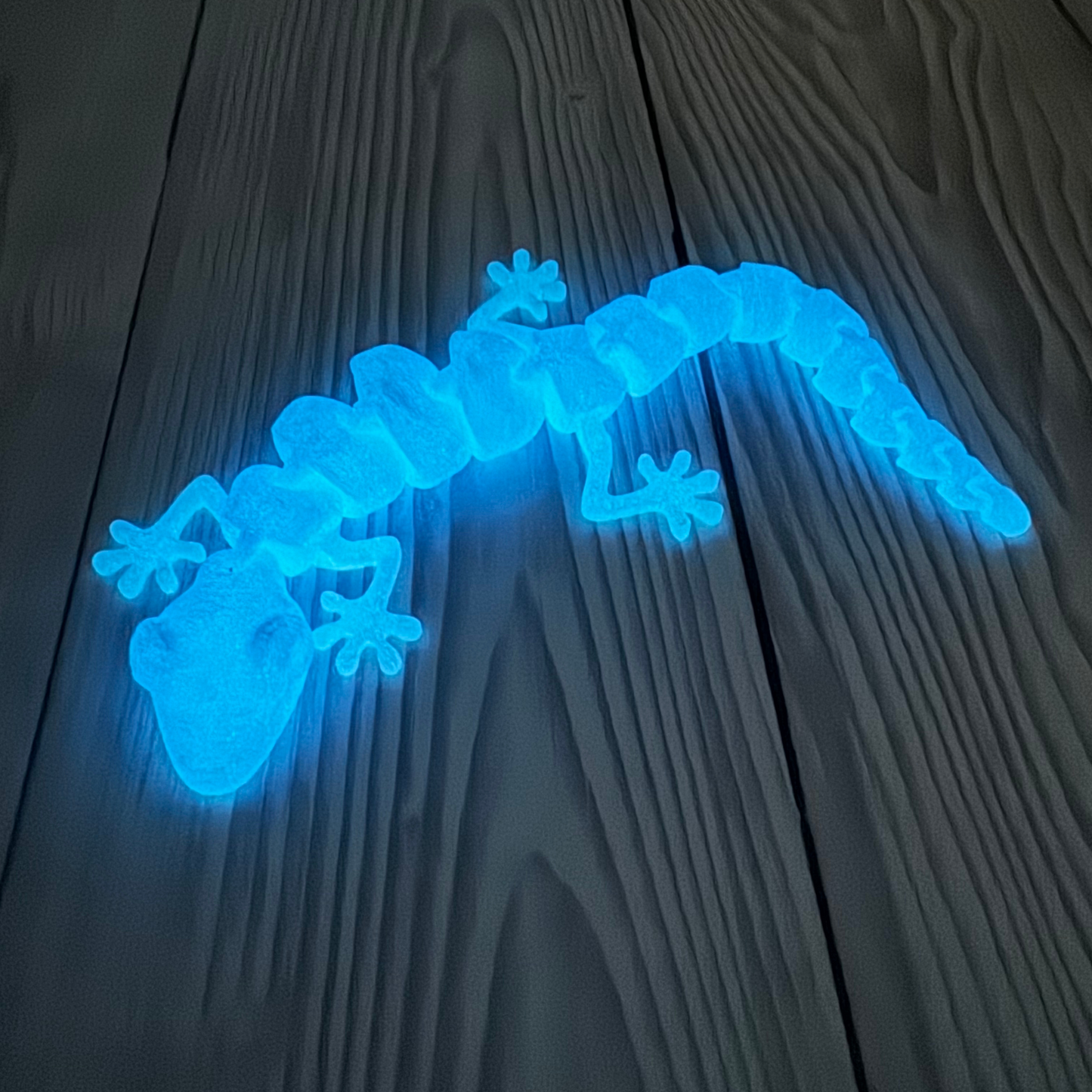 Flexi Gecko Glow in the Dark Regenbogen