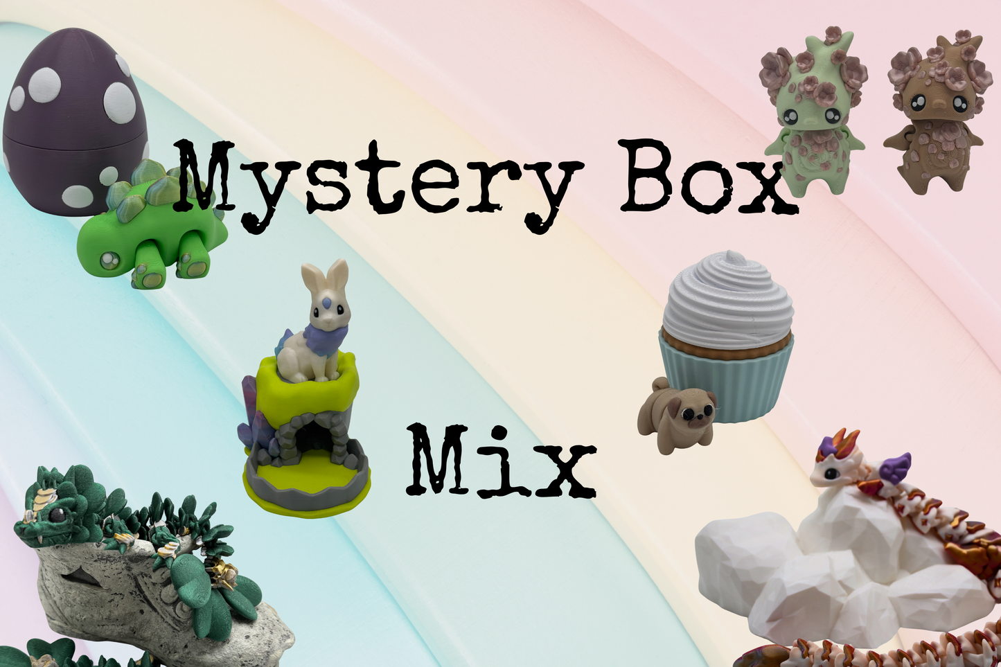 Mystery Box 3D Druck Mix MAXI