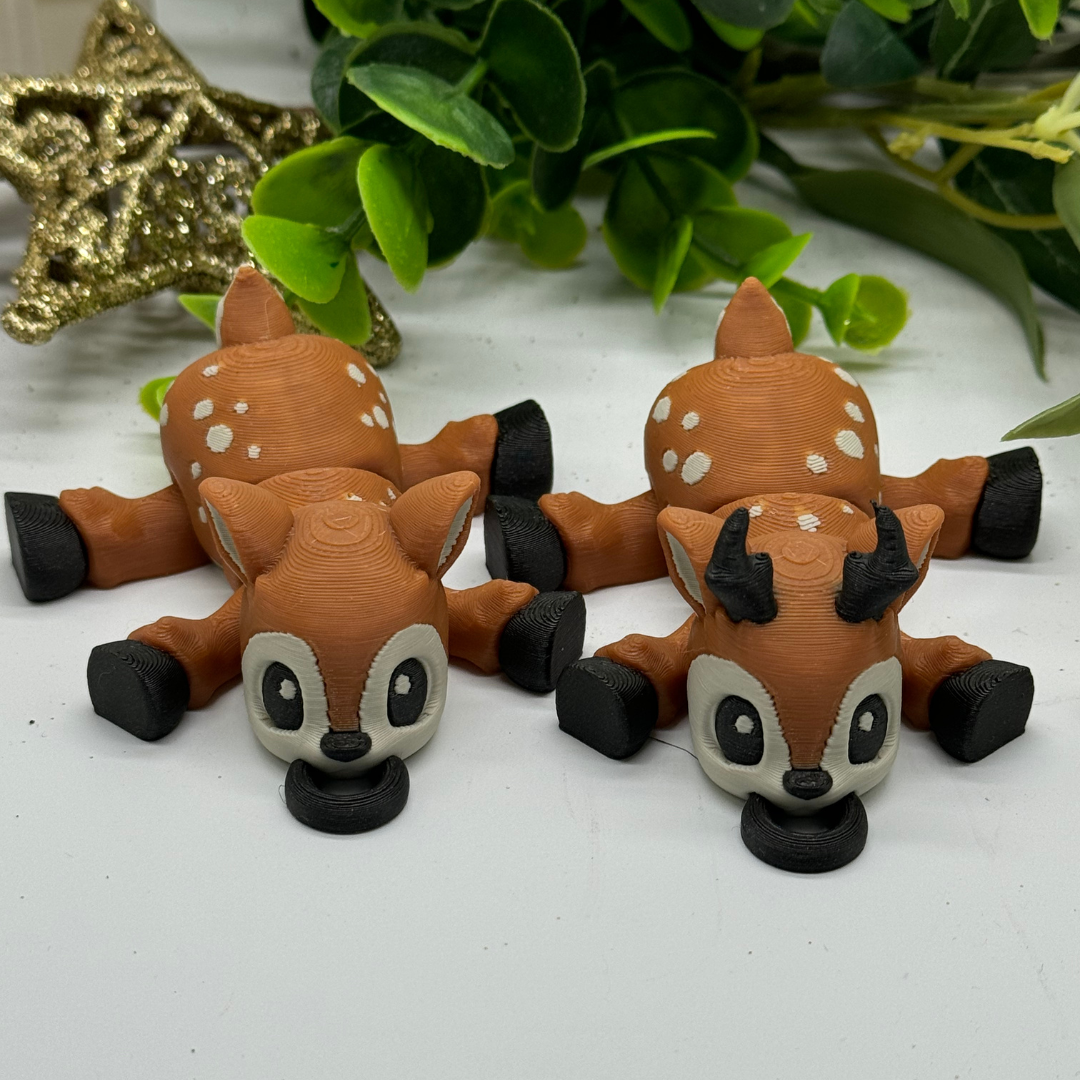 Weihnachtsset Rentiere und Schlitten