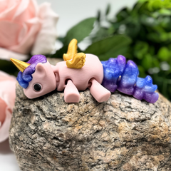 Flexi Einhorn Rosa/Galaxy/Gold