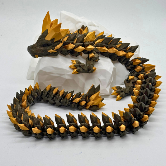 Kristalldrache Midnight/Gold